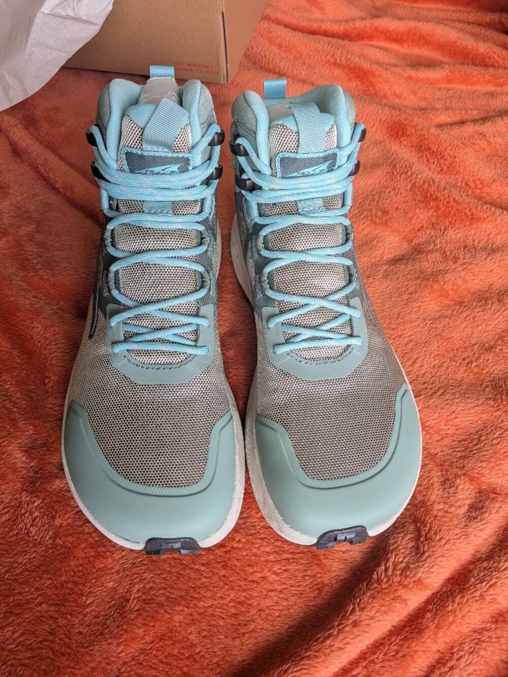 Altra Women's Timp Hiker Hiking Shoe, Size 9, Grey & Green